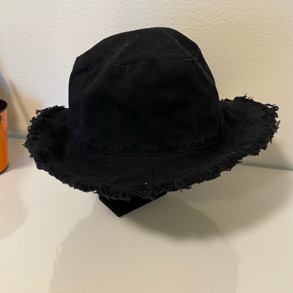 Black Bucket Hat - Picture 2 of 3
